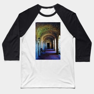 Mission Concepcion Cloister Baseball T-Shirt